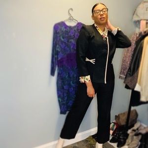 Vintage Leslie Fay Two Piece Suit Set